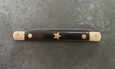 Antique 18th Century Gold and Silver Folding Travel Knife - 2 Blades