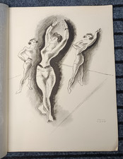 Lithographie Originale - Paul Colin - Cirque - Funambules Equilibristes 1932