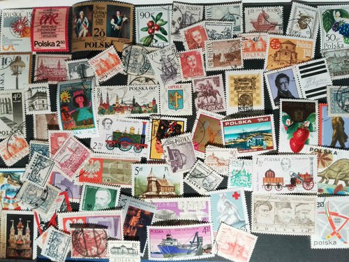 Lot timbres de pologne - lot,