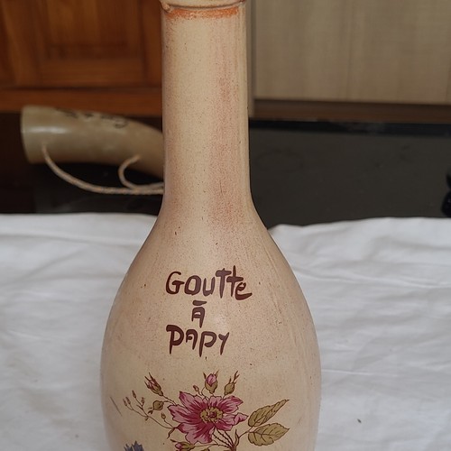 Carafe verre décorée - verre, «