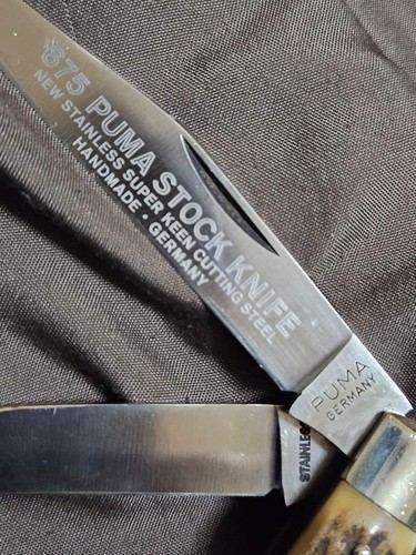 Couteau pliant puma vintage - couteau,