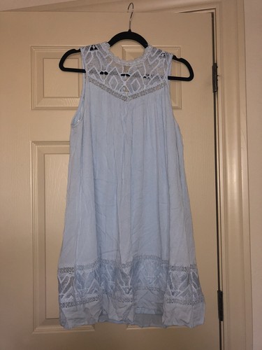 Blue spring dress - spring,