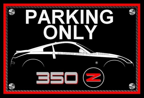 Plaque parking only - ",