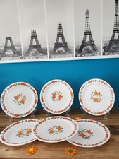 Lot de 6 assiettes plates