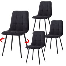 Lot de 4 chaises de salle à