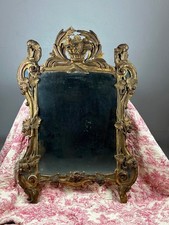Ancien grand miroir d'époque