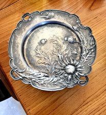 Coupe art nouveau métal argenté  WMF B.