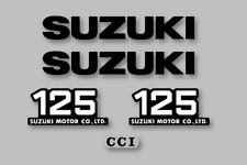 SUZUKI TS 125 - Kit déco