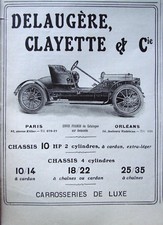 PUBLICITÉ DE PRESSE 1909