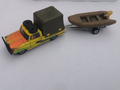 Majorette dodge safari bateau - majorette,