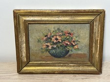 Petite huile sur panneau