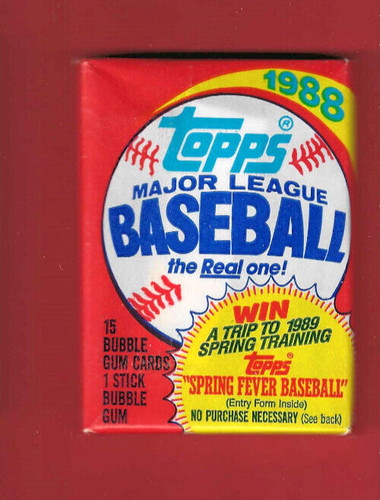 Baseball topps mlb 1988 - topps,