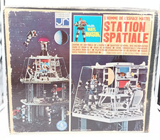 Major Matt Mason Space Station 1966 Mattel Man In Space with Box Vintage Toy FR