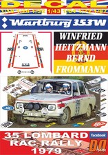 DECAL WARTBURG 353 W