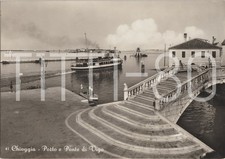CHIOGGIA - PORT AND BRIDGE OF VIGO - VAPORETTO (VENICE) 1953