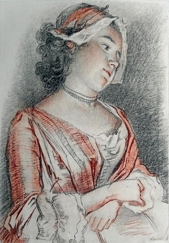 Portrait jeune fille par - de,