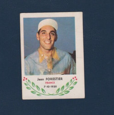 CYCLING cycling card JEAN FORESTIER (FRANCE) small size 7 by 5.2 cm