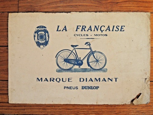 Ancien buvard française - ancien,