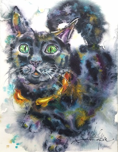 Peinture originale aquarelle