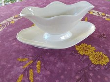 Saucière Blanche ancienne Sur