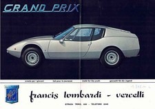Brochure Lombardi Grand Prix