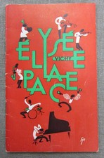 Elysée Palace Vichy -Programme des Concerts Saison 1954