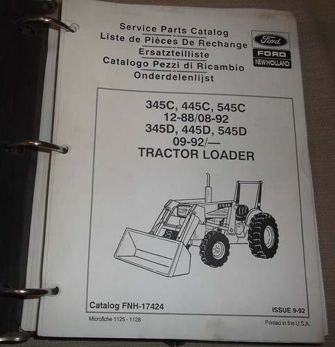 Ford neuf holland 345c 445c - ford,