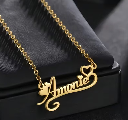 Collier prénom personnalisé - collier,