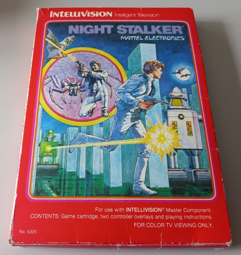 Jeu intellivision night - intellivision, "night