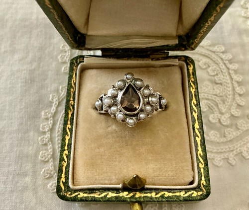 Ancienne bague argent - ancienne, en
