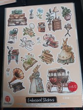 2X EMBOSSING STICKERS FOR SCRAPBOOKING NEW (Z648)