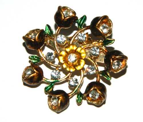Superbe broche vintage avec - broche,
