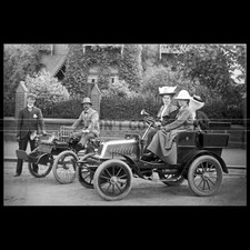 Photo A.028939 DE DION BOUTON QUADRICYCLE & DARRACQ 6.5 HP 1901