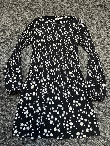 Robe maje taille - taille, noire