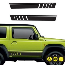 2 stickers compatible Suzuki Jimny side doors low bands