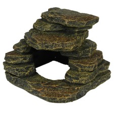 Terre De Décoration De Terrarium Colonne Pour Tortues Aquatiques Abri