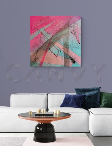 Tableau moderne abstrait - tableau,