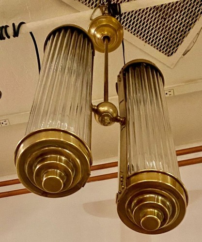 Lustre ancien plafonnier - , tige