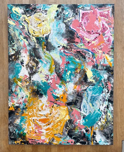 Tableau peinture abstraite