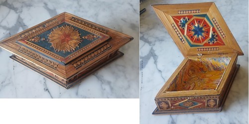 Marqueterie paille rare - de,