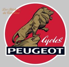 PEUGEOT VINTAGE STICKER CYCLES LION BICYCLE LOGO PA127