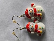 Boucles d'oreilles de noël -