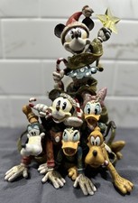 RARE! Disney CLASSIC Mickey Mouse & Friends Lighted Woodland # 39762 w/orig box