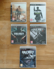 Lot Jeux PS3 Call of Duty MW2, MW3, Black Ops, Black Ops 2 & Ghost