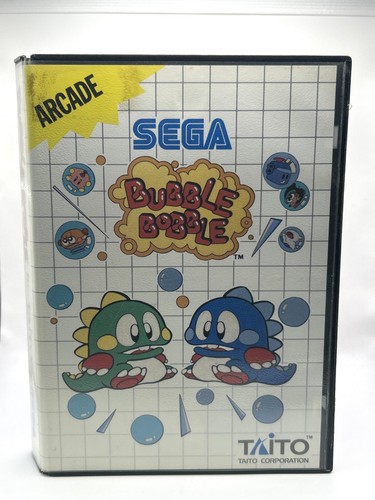 Jeu sega master system bubble - jeu,