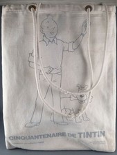 Tintin - Lombard 1979 - canvas bag Cinquantenaire de Tintin