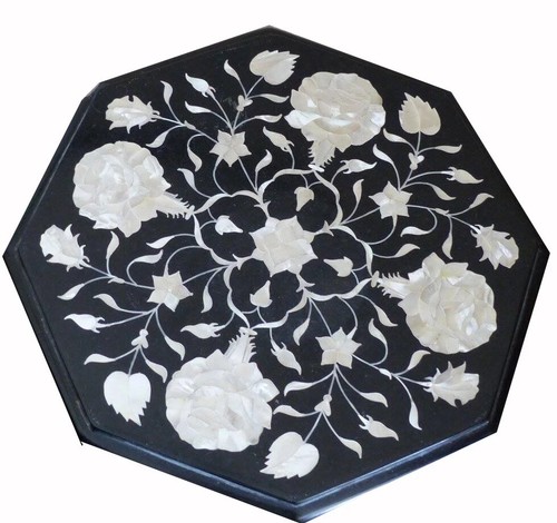 Table basse octogonale - basse, en