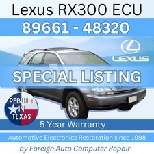 SPECIAL LISTING - 89661-48320 Lexus RX300 ECU - 5 Year Warranty