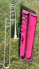 Ancien trombone à coulisse