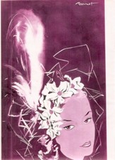 PUBLICITE DESSIN DE MODE